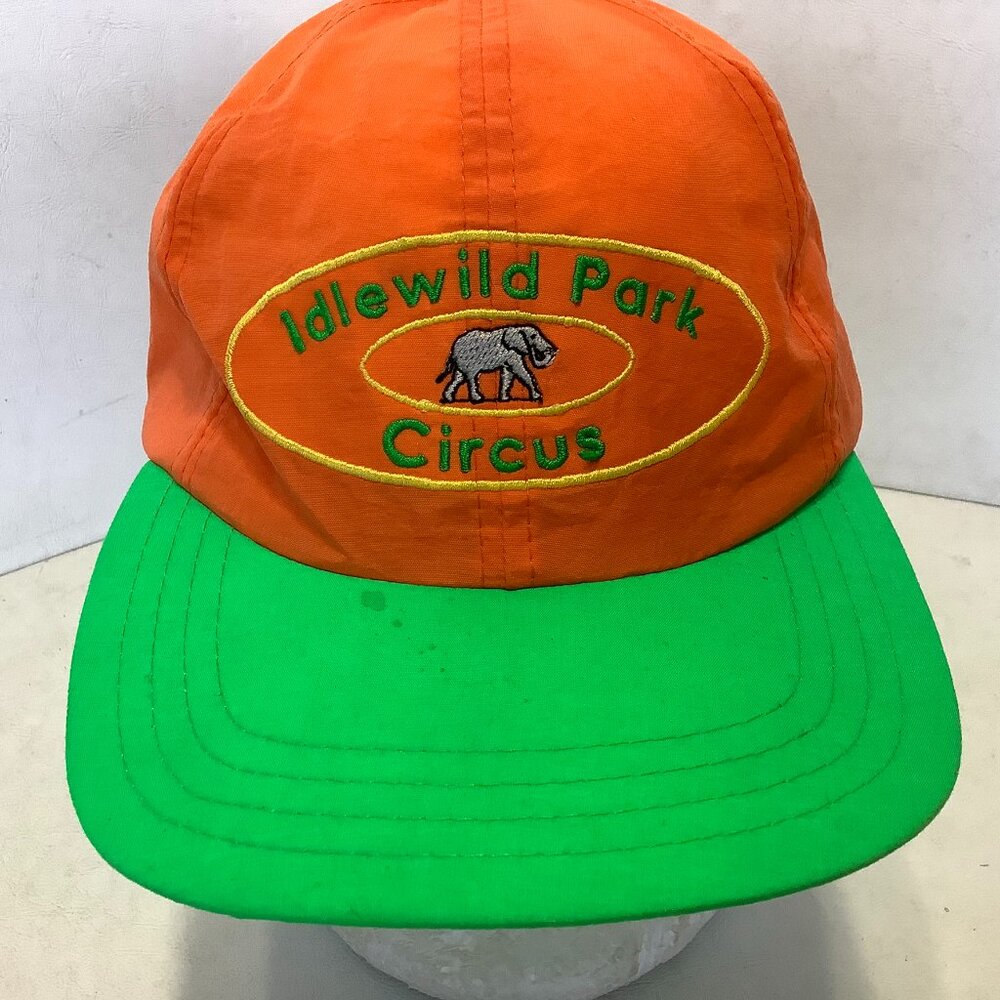 Vintage Idlewild Park Circus Hat Snapback Amusement Park Adult Size